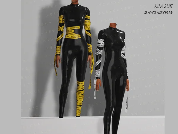 Alpha SC139 Kim Bodysuit - The Sims 4 Custom Content
