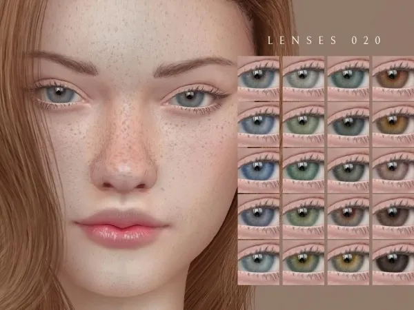 Alpha Lenses 020 - The Sims 4 Custom Content
