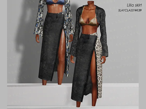 Alpha SC139 Lilia skirt - The Sims 4 Custom Content