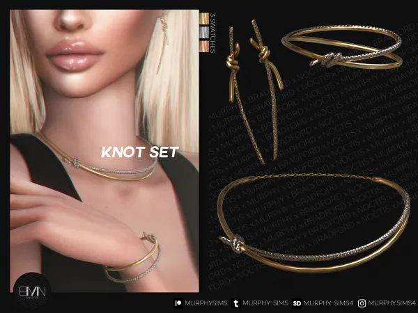 Alpha Knot Set - The Sims 4 Custom Content