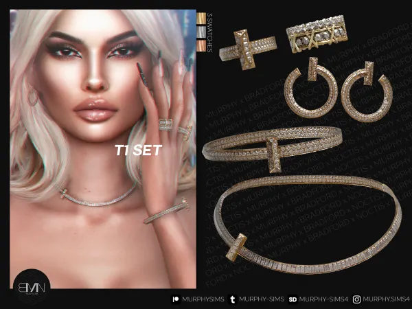 Alpha T1 Set - The Sims 4 Custom Content