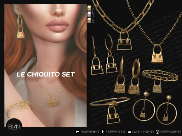 Alpha Le Chiquito Set - The Sims 4 Custom Content