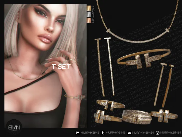 Alpha T Set - The Sims 4 Custom Content