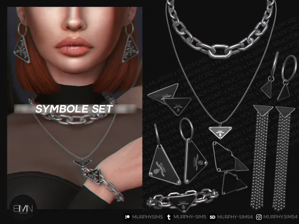 Alpha Symbole Set - The Sims 4 Custom Content