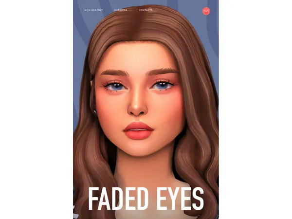 Maxis Match Faded Eyes by TwistedCat - The Sims 4 Custom Content