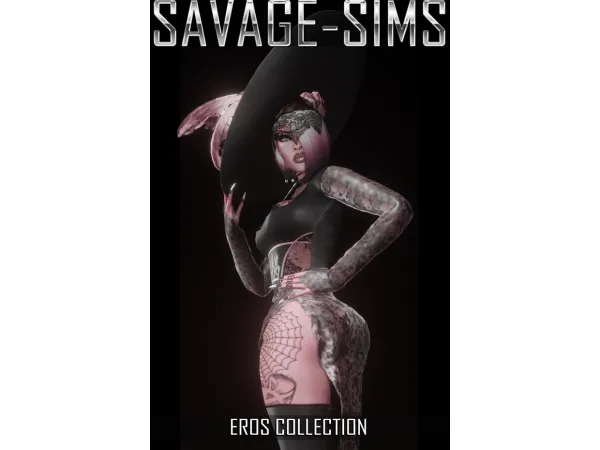 Alpha EROS COLLECTION SIMS by SAVAGE - The Sims 4 Custom Content