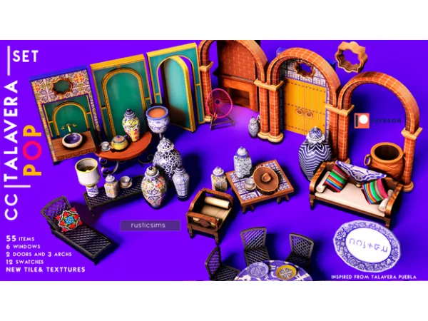 TALAVERA POP - SET by RusticSims