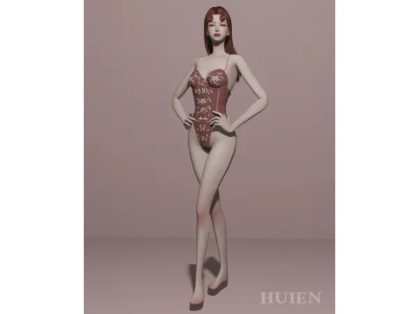 Alpha Body Preset by HuiEn - The Sims 4 Custom Content