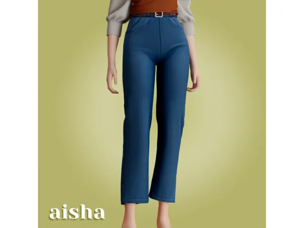 Mix Aisha pants by amelylina - The Sims 4 Custom Content