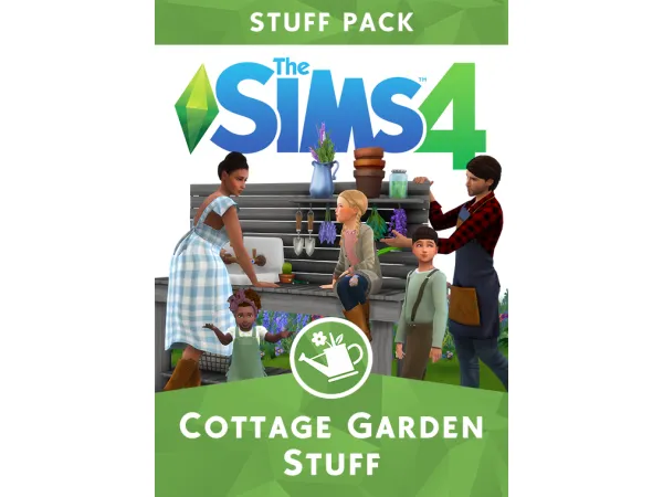 Maxis Match Cottage Garden Stuff for Sims 4 - The Sims 4 Custom Content