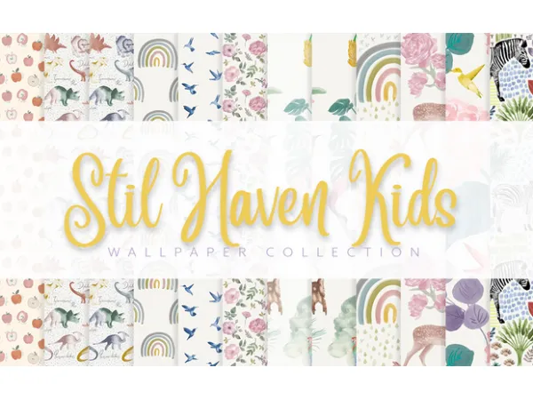 Stil Haven Kids Wallpaper by SimPlistic