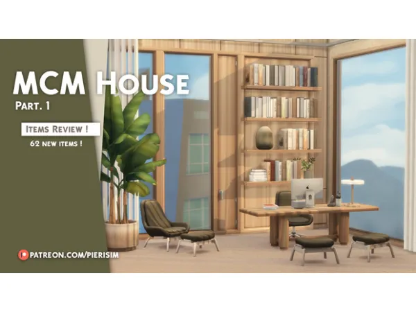 Maxis Match MCM House part 1 by Pierisim - The Sims 4 Custom Content