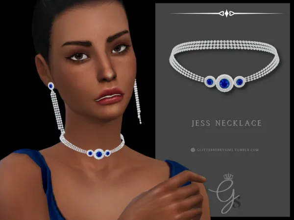 Mix Jess Necklace - The Sims 4 Custom Content