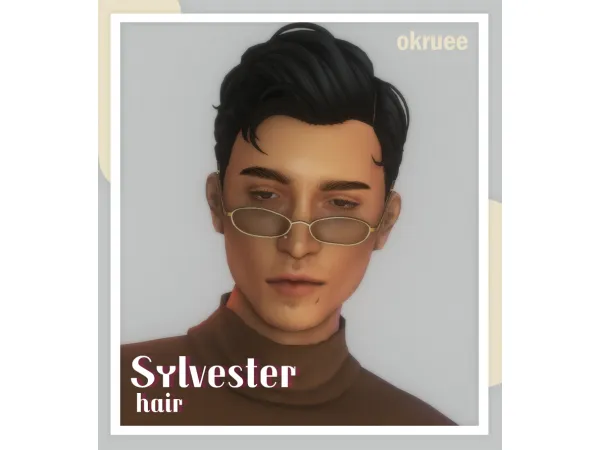 Maxis Match sylvester hair by okruee - The Sims 4 Custom Content