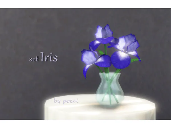 Mix mini set Iris by pocci - The Sims 4 Custom Content