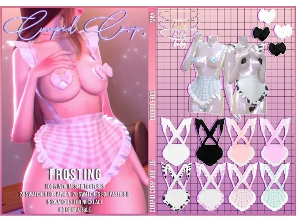 Alpha cuupid corp frosting - The Sims 4 Custom Content