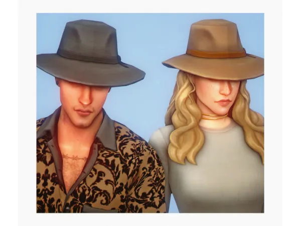 Maxis Match Lament Hat by AdrienPastel - The Sims 4 Custom Content