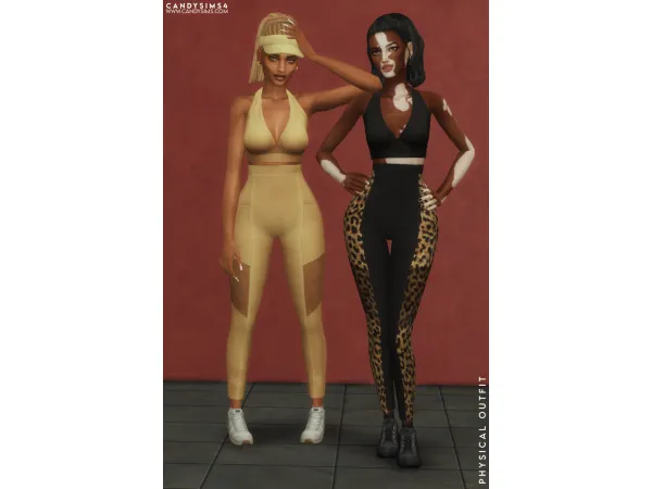 Maxis Match PHYSICAL OUTFIT - The Sims 4 Custom Content
