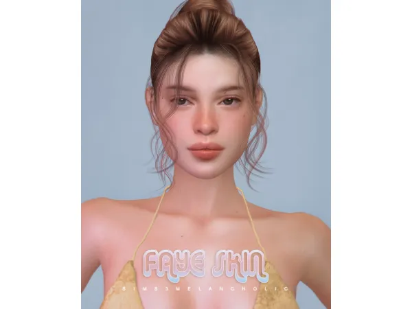 Alpha Faye Sking by sims3melancholic - The Sims 4 Custom Content