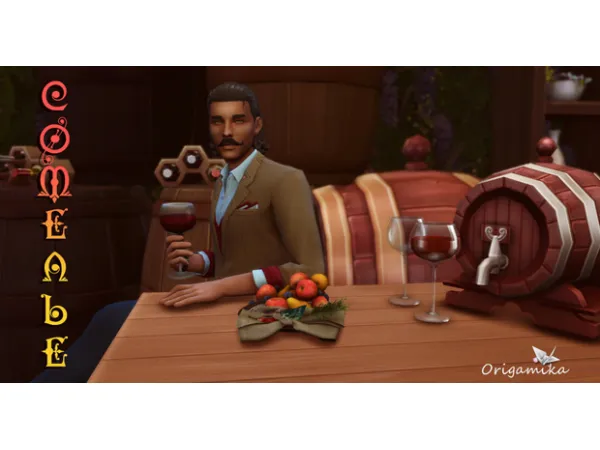 Mix SOMMELIER CAREER - The Sims 4 Custom Content