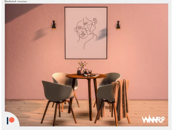 Alpha Minimalista Updated by Winner9 - The Sims 4 Custom Content