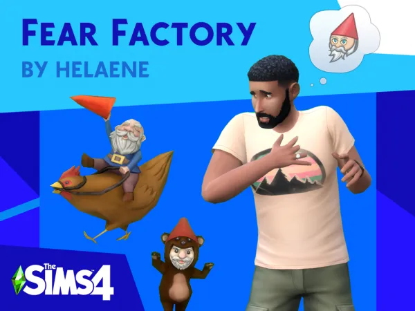 Maxis Match Fear Factory (Helaene) by helaene - The Sims 4 Custom Content