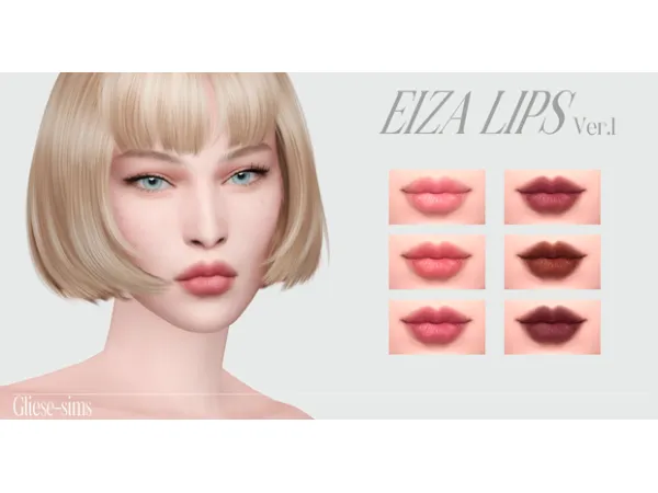 Alpha Eiza set by gliesesims - The Sims 4 Custom Content