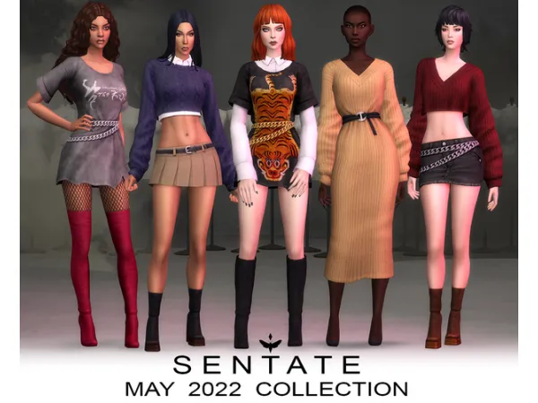 Maxis Match May 2022 Collection by sentate - The Sims 4 Custom Content