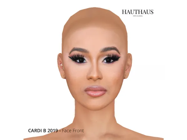 Alpha Cardi B 2019 Skin (ULTRA REALISTIC) by Hauthaus - The Sims 4 Custom Content