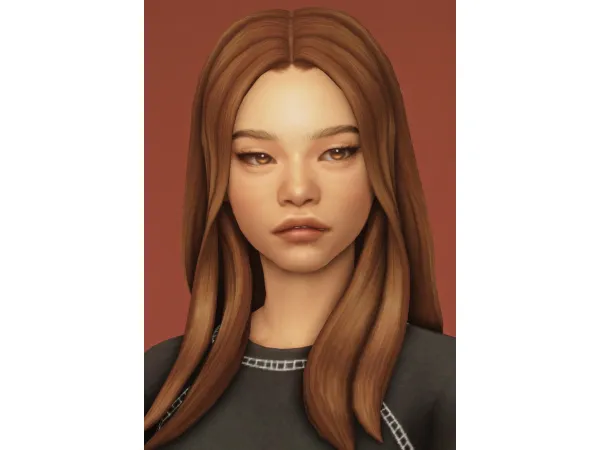 Maxis Match bloom hair by dogsill - The Sims 4 Custom Content