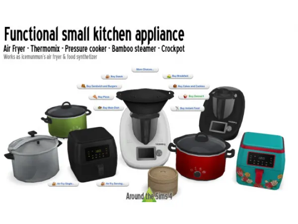 Around the Sims 4 | Cookware appliance