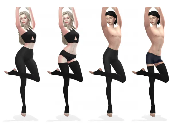 Maxis Match Tight and Leggins Set Seni by Starcaller - The Sims 4 Custom Content