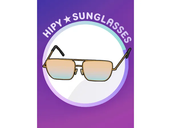 Maxis Match [JNY] HIPY SUNGLASSES - The Sims 4 Custom Content