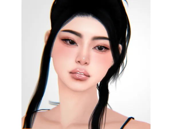 Mix Texture Teeth for Lip by Chih - The Sims 4 Custom Content