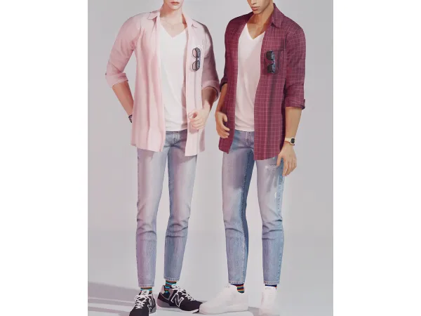 Alpha KK Basic set 08 by KK's creation - The Sims 4 Custom Content