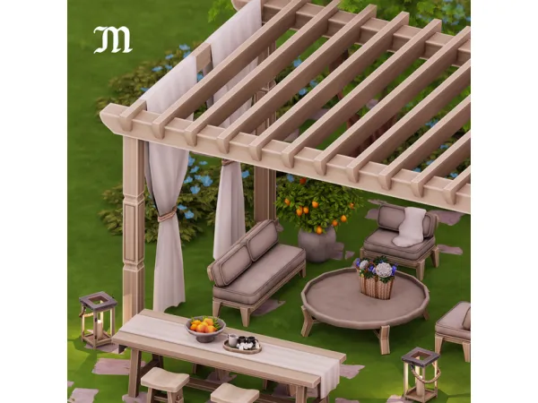 Maxis Match MIDSUMMER EVE by myshunosun - The Sims 4 Custom Content