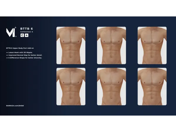 Alpha BTTB 6 COLLECTION 4 - The Sims 4 Custom Content