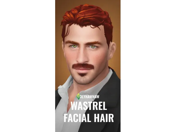 Mix WASTREL FACIAL HAIR by golyhawhaw - The Sims 4 Custom Content