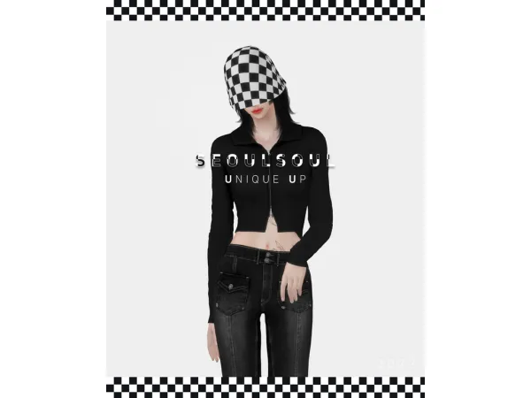 Alpha Unique Up by seoulsoul - The Sims 4 Custom Content