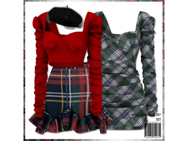 Alpha WHAT IS YOUR WISH Set by simsfinds - The Sims 4 Custom Content