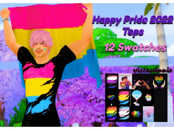 Maxis Match Happy Pride 2022 - The Sims 4 Custom Content