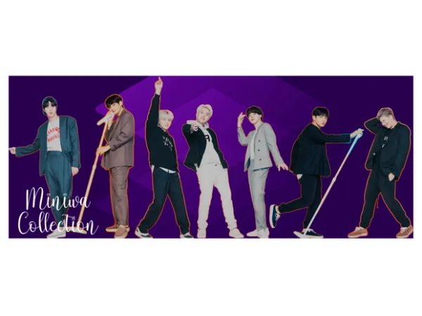 BTS CARDBOARD DECOR by miniwa