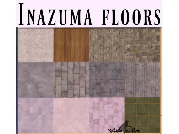 Mix Inazuma Floors Auditorehttpswwwpatreoncomnatalia_auditore by Natalia - The Sims 4 Custom Content