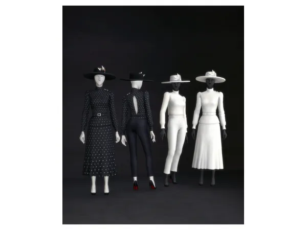 Maxis Match Duchess of XVIII (30 color) by Rusty's - The Sims 4 Custom Content