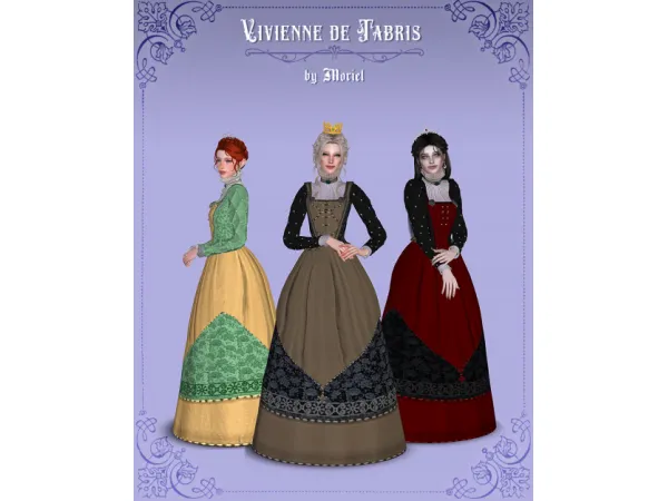 Alpha Vivienne de Tabris by Moriel - The Sims 4 Custom Content