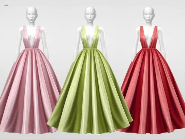 Alpha Sifix Domina Dress RC - The Sims 4 Custom Content