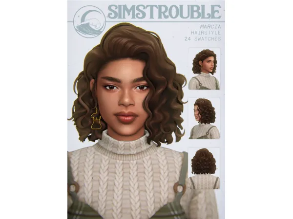 Maxis Match MARCIA by simstrouble updated - The Sims 4 Custom Content