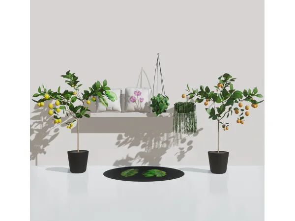 Alpha Plants Collections - The Sims 4 Custom Content