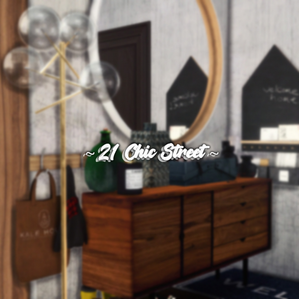 Alpha LOT DOWNLOAD 1310 21 Chic Street Refurb by simsfinds - The Sims 4 Custom Content