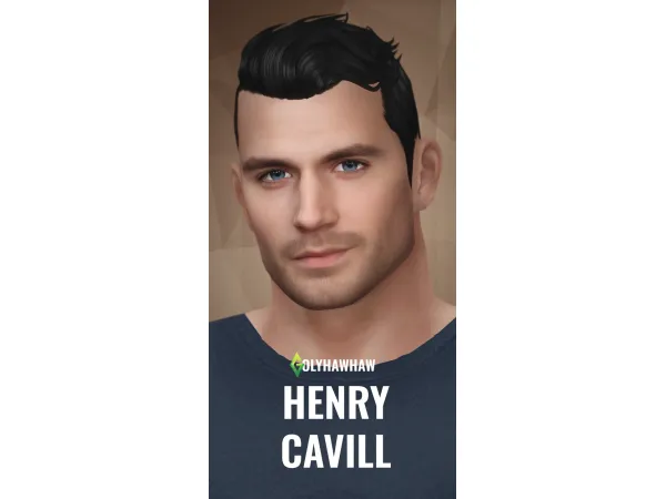 Mix HENRY CAVILL SIM by Golyhawhaw - The Sims 4 Custom Content